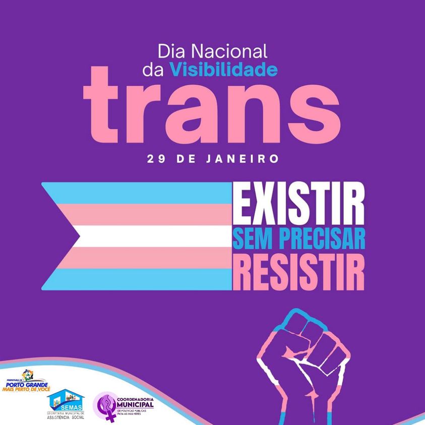 DIA NACIONAL DA VISIBILIDADE TRANS